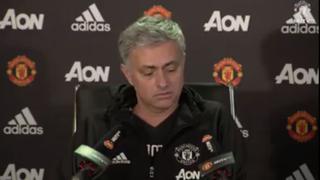José Mourinho: así reaccionó cuando sonó celular en conferencia