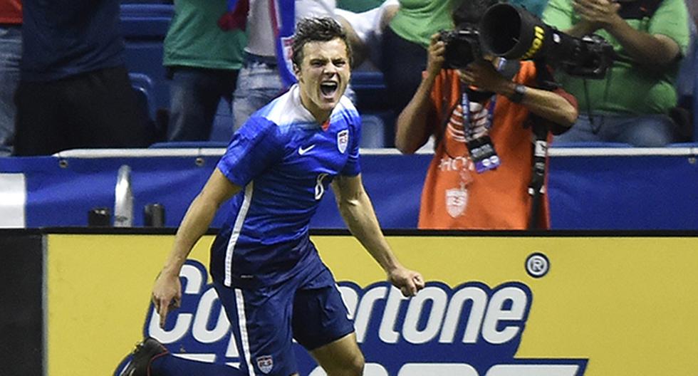 Estados Unidos  celebró ante México (Foto: EFE)