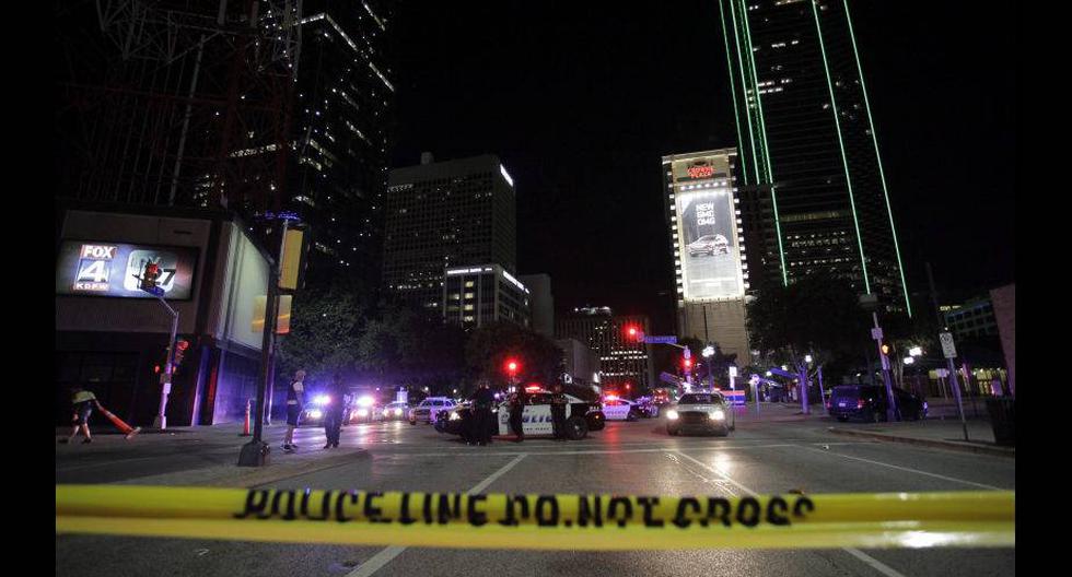 Matanza de policías en Dallas. (Foto: EFE)