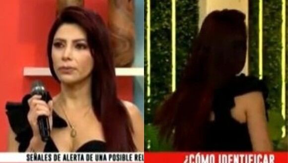Milena Zárate abandonó el set de "América Hoy" tras no contener sus lágrimas al hablar de su separación. (Foto: Captura de video)