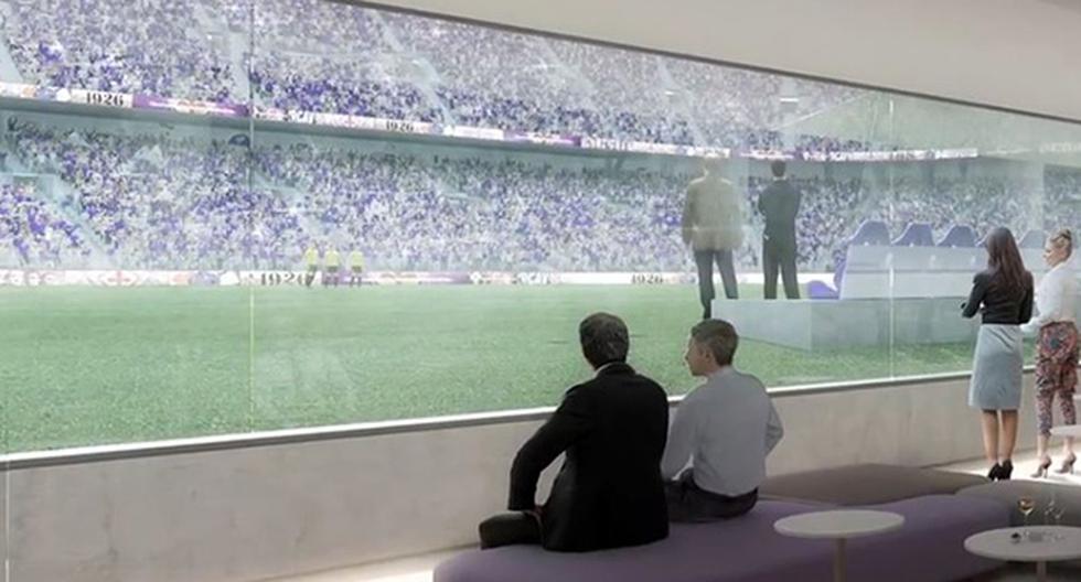 Fiorentina presenta el diseño de lo que será su nuevo estadio. (Foto: captura)