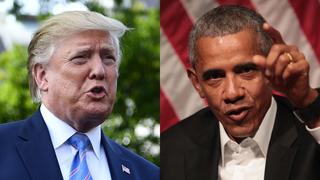 Trump se da por aludido y ataca a Obama por su reacción a los tiroteos