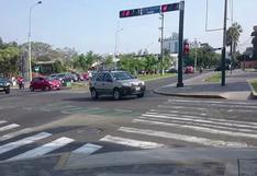 San Isidro: plan de desvío vehicular fue implementado por trabajos de rehabilitación en Av. Del Parque Norte 
