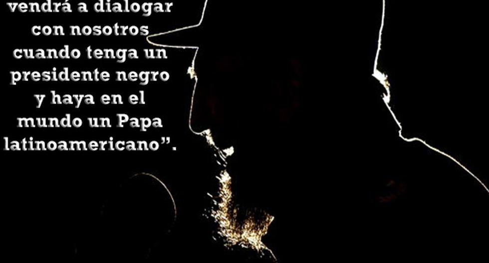 Esta es la frase que habría dicho Fidel Castro. (Foto: Getty Images)