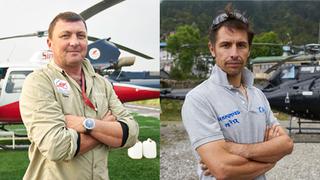 Los pilotos de helicóptero que arriesgan su vida en el Himalaya