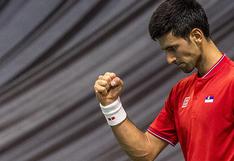 Copa Davis: Novak Djokovic puso a Serbia 2 a 0 sobre Rusia