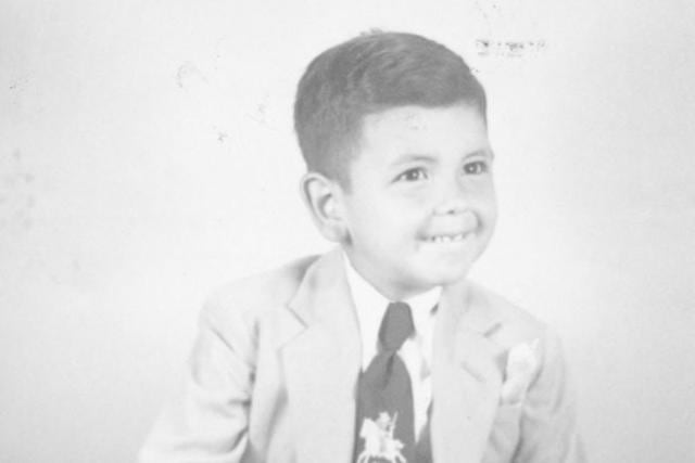 El pequeño Alan García Pérez nació en 1949. Ambas ramas de su familia eran apristas. (Foto: Editorial Planeta/ Cortesía)