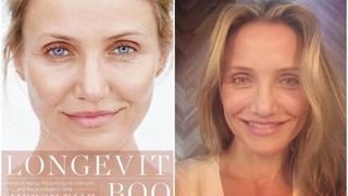 Cameron Diaz compartió la portada de su nuevo libro [FOTOS]