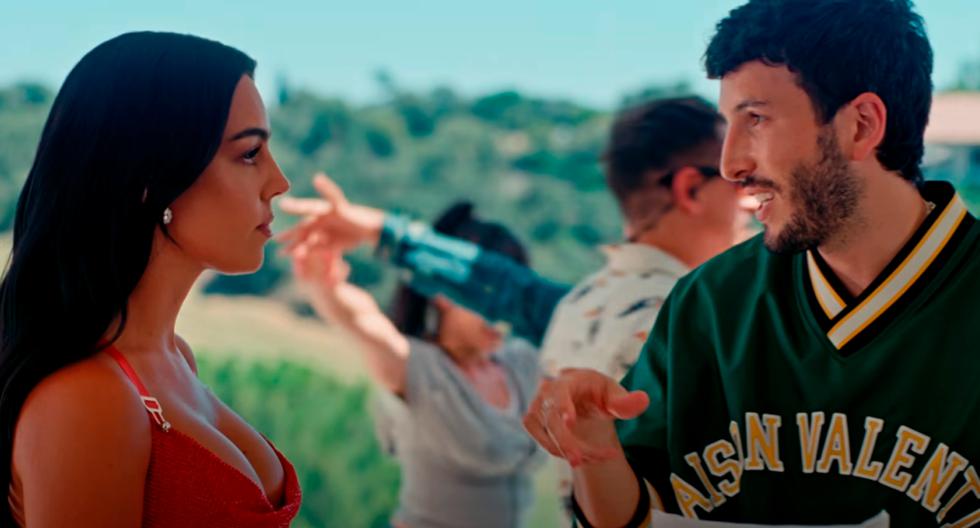 Georgina Rodríguez, wife of Cristiano Ronaldo, starred in Sebastián Yatra’s video clip