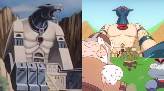 A propósito del remake del clásico ochentero "Thundercats", comparamos la animación de aquel entonces con la de ahora. (Fotos: Difusión)