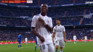 Real Madrid: Vinicius anota el 5-0 y desata su ritmo dentro de la cancha [VIDEO]