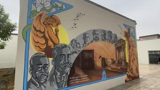 Cementerio Presbítero Maestro: Primer mural conmemorativo brinda homenaje a los héroes y personajes históricos del Perú