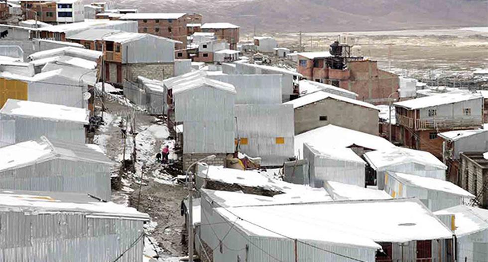 Senamhi advirtió que la temperatura en Mazocruz, Puno, llegaría a los -14 grados. (Foto: Agencia Andina)