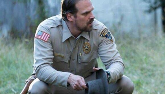 David Harbour interpreta al sheriff Jim Hopper en Stranger Things (Foto: Netflix)