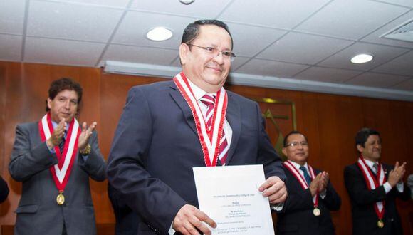En febrero del 2016, Luis Arce Córdova juró como fiscal supremo del Ministerio Público ante el ex Consejo Nacional de la Magistratura. (Foto: CNM)