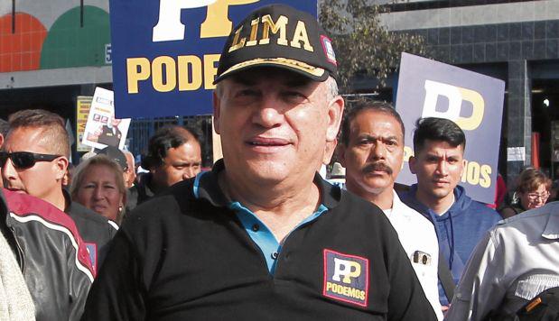 Daniel Urresti es el candidato a la Alcaldía de Lima de Podemos por el Progreso del Perú, como se llama oficialmente el partido. (Foto: El Comercio)