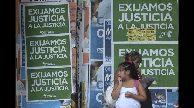 Argentina: Miles lloran en silencio la muerte del fiscal Nisman - 10