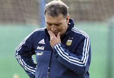 Chile vs Argentina: Gerardo Martino sufre dos sensibles bajas