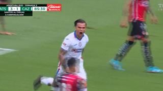 Santiago Giménez y Cristian Tabó marcaron los dos goles de Cruz Azul vs. Atlas por la Liga MX | VIDEO