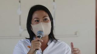 Keiko Fujimori: “Aspiro a que en esta segunda vuelta no se priorice el voto en contra”
