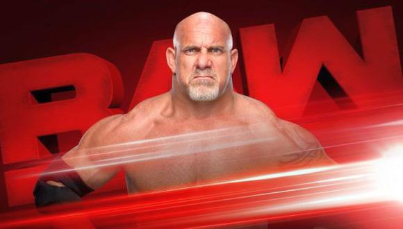 El primer WWE Raw del a&ntilde;o tuvo a Goldberg quien calent&oacute; motores con miras a Royal Rumble 2017. (Foto: WWE)
