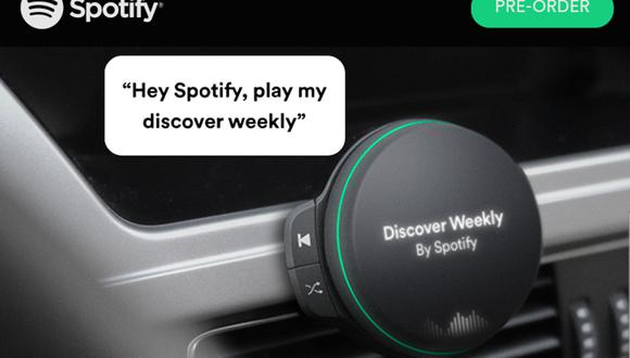 El nuevo dispositivo de Spotify llegaría durante los primeros meses del 2019 a un precio de US$ 100. (Foto: Spotify).