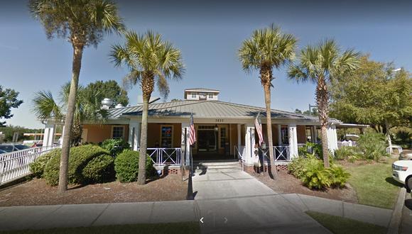 El restaurante Wahoo Seafood Grill de Florida, donde un cliente dejó 10.000 dólares de propina. (Google).