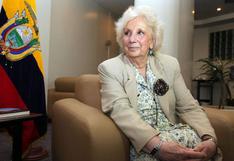 Argentina: Estela de Carlotto conoció en persona a su nieto Guido