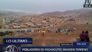 Invasores regresan a cerro de Pachacútec ante falta de control
