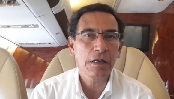 Presidente Martín Vizcarra se pronunció sobre el audio entre César Hinostroza y Jaques Rodrich (Foto: Rocío La Rosa)