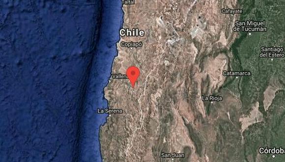 Fuerte sismo de magnitud 5,8 se registró en Chile. | Foto: Google