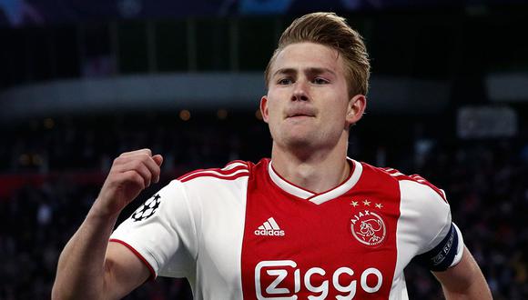 Hay acuerdo entre Ajax y Barcelona por Matthijs de Ligt, pero el agente del jugador pide una alta suma de comisión. (Foto: AFP)