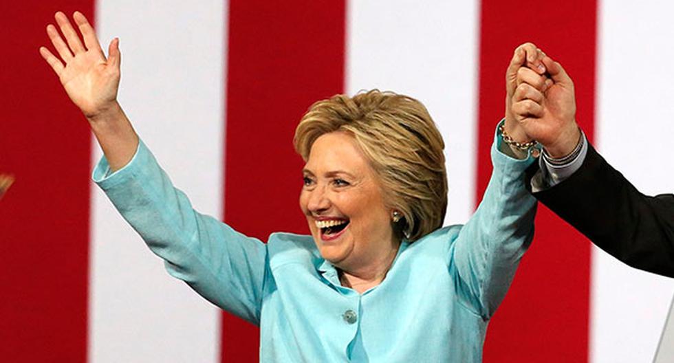 Hillary Clinton se convirtió oficialmente en la primera mujer en ser candidata presidencial en las elecciones en EEUU. (Foto: EFE)