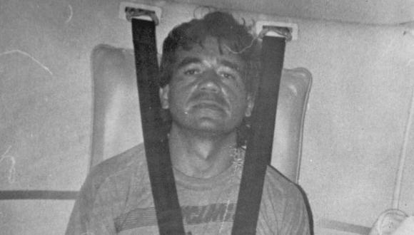 Carlos Lehder fue el primer pez gordo de la mafia colombiana extraditado a Estados Unidos, en febrero de 1987. (Foto: Archivo particular).