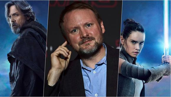 Rian Johnson dirigió "Star Wars: The Last Jedi" en  2017.  (Fotos: AFP/Lucasfilm)