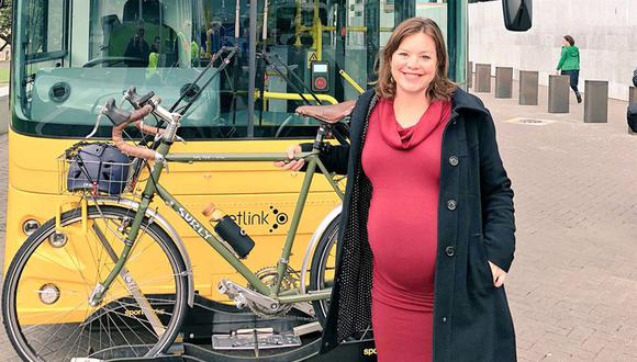 Nueva Zelanda: Ministra fue al hospital en bicicleta para dar a luz (Foto: Twitter/Julie Anne Genter)