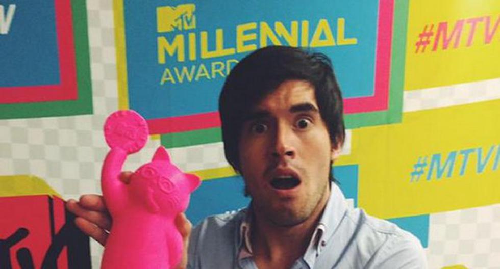 German Garmendia triunfó en los MTV Millennial Awards. (Foto: Twitter)