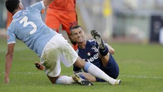 Juventus, con gol de Cristiano Ronaldo, igualó 1-1 frente a Lazio por la Serie A