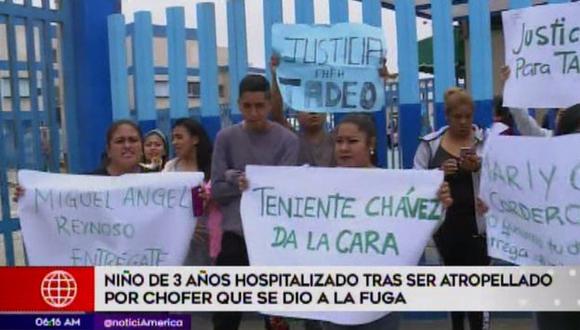 Un menor de tres años se debate entre la vida y la muerte en el hospital Alberto Sabogal, en el Callao. (Video: América Noticias)