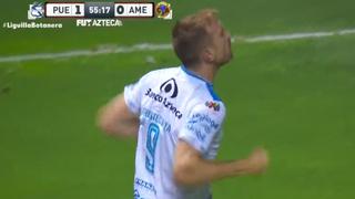 Fernando Aristeguieta anotó el 1-0 de Puebla sobre América por la Liga MX | VIDEO