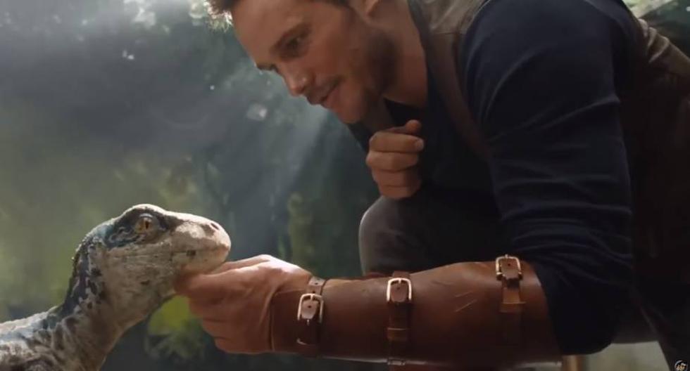 Chris Pratt tiene un pequeño amigo en este primer footage de 'Jurassic World 2' (Foto: Universal Pictures)