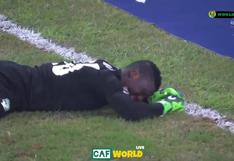 Insólito blooper de Sangaré, golero de Costa de Marfil: quiso evitar un córner, se lesionó y regaló el gol a Sierra Leona | VIDEO