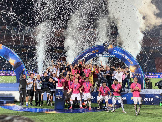 Independiente del Valle logra su primer título internacional en su historia. (Foto: IDV)