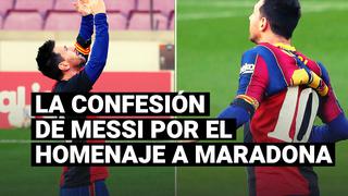 La confesión de Messi a Maxi Rodríguez por el homenaje a Maradona con la camiseta de Newell’s