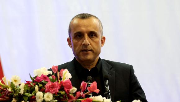 Amrullah Saleh, exvicepresidente de Agfanistán. (Foto: Reuters)