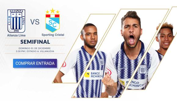Alianza Lima recibe a Sporting Cristal en  Matute este domingo (Foto: Teleticket)