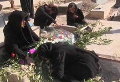 Irán: la desconsolada despedida a las víctimas del terremoto