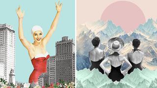 Déjate impresionar por estos geniales collages feministas