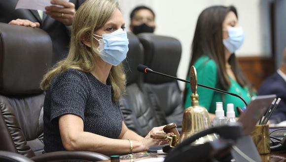 María del Carmen Alva protagonizó un incidente durante una reunión con alcaldes distritales de diferentes regiones | Foto: Congreso de la República / Archivo