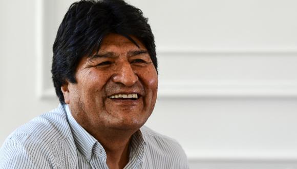 "Sólo quiero decirles, en este acto de inauguración: defiendan nuestros programas”, dijo Morales. (Foto: AFP)